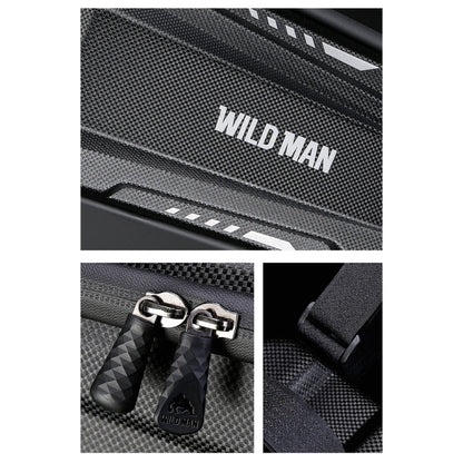 WILD MAN Electric Sooter Hard Shell EVA Front Bag Folding Bicycle Bag, Size: 2L