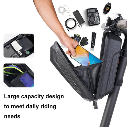 WILD MAN Electric Sooter Hard Shell EVA Front Bag Folding Bicycle Bag, Size: 2L