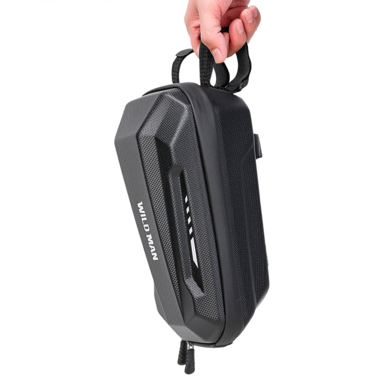 WILD MAN Electric Sooter Hard Shell EVA Front Bag Folding Bicycle Bag, Size: 2L