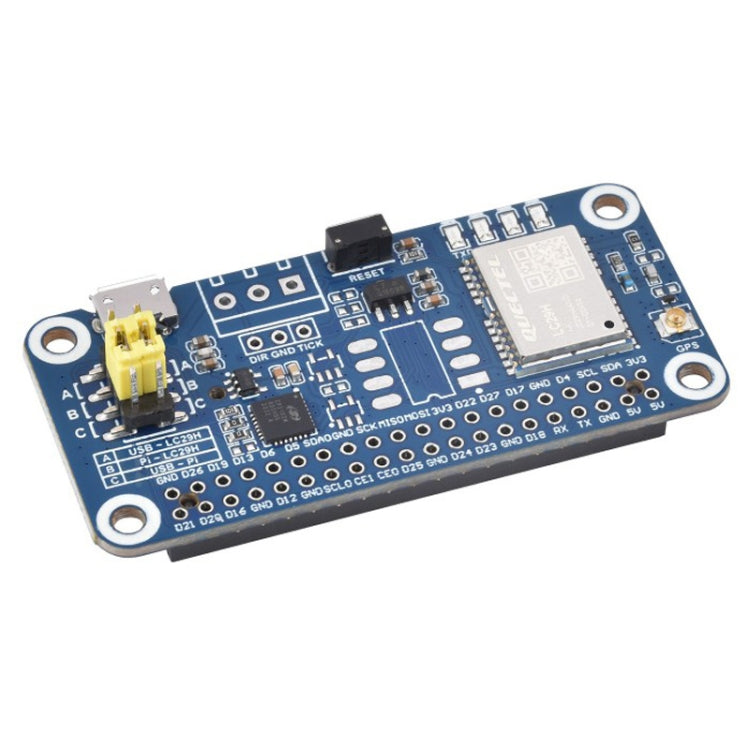 Module GPS double bande L1+L5 de positionnement Waveshare pour Raspberry Pi série LC29H, spécifications : (AA) GPS HAT