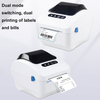 Xprinter XP-320B 80mm Thermal Barcode Supermarket Cashier Label Printer, Spec: USB(UK Plug)