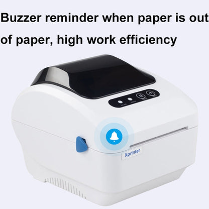 Xprinter XP-320B 80mm Thermal Barcode Supermarket Cashier Label Printer, Spec: USB(EU Plug)