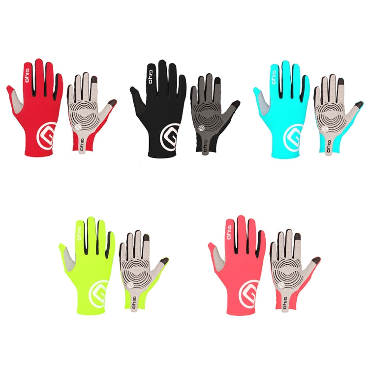 GIYO S-02 Gants de cyclisme à doigts longs, taille: S (Rose)