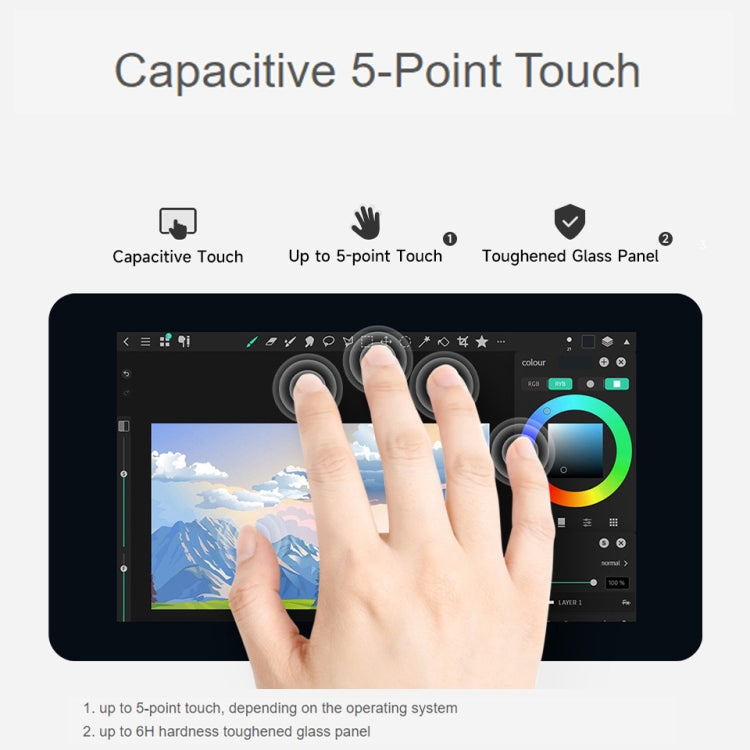 Waveshare 7 inch 800×480 IPS Capacitive Touch Display, DSI Interface, 5-Point Touch with Case