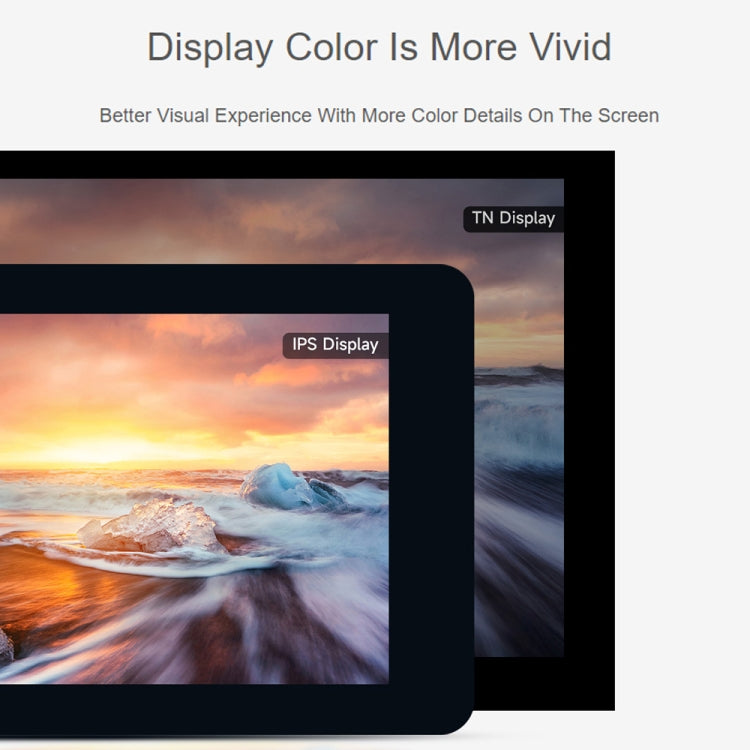 Waveshare 7 inch 800×480 IPS Capacitive Touch Display, DSI Interface, 5-Point Touch without Case