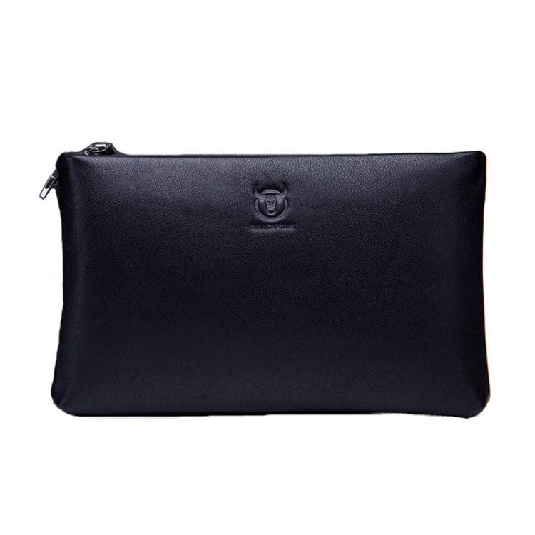 BULL CAPTAIN 446 Large-capacity Soft and Wear-resistant Leather Clutch Bag Business Wallet, Size: S