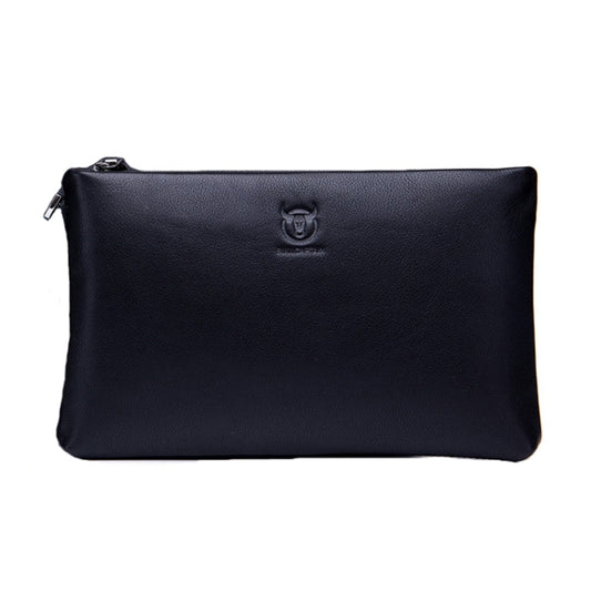 BULL CAPTAIN 446 Pochette en cuir souple et résistante de grande capacité, portefeuille professionnel, taille: L