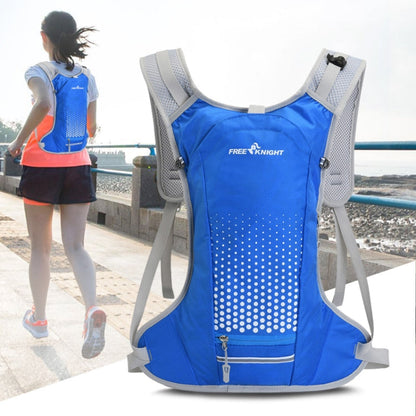 FREE KNIGHT FK0215S Gilet de cyclisme extérieur avec sac d'eau, sac à dos d'hydratation de randonnée avec poche à eau de 2 L (Rose)