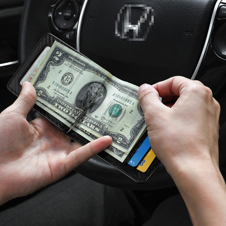 New-Bring Anti-Theft RFID Card Holder Men Ultra-Thin Card Holder Multi-Card Position ID Leather Case(Black)