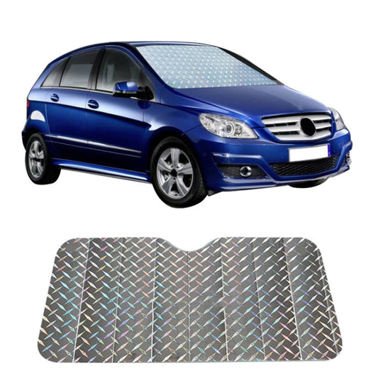 SHUNWEI 2 Pare-soleil de voiture pour pare-brise avant, protection solaire d'été et isolation thermique, taille : R-3920 130x60cm (Hayon)