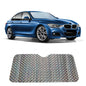 SHUNWEI 2 Pare-soleil de pare-brise avant de voiture Protection solaire d'été et panneau d'isolation thermique, Taille : R-3921 140x70cm (Berline)
