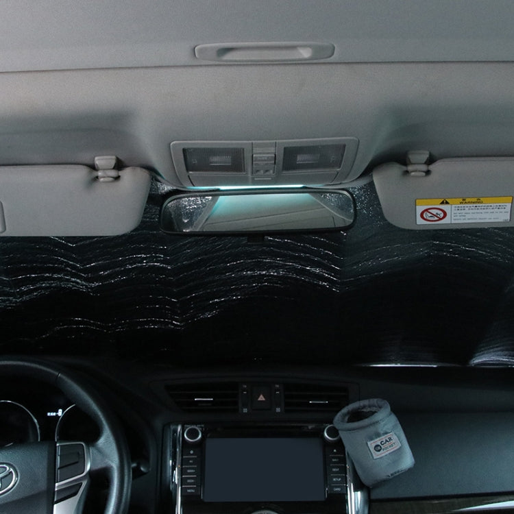 SHUNWEI 2 Pare-soleil de pare-brise avant de voiture Protection solaire d'été et panneau d'isolation thermique, Taille : R-3921 140x70cm (Berline)