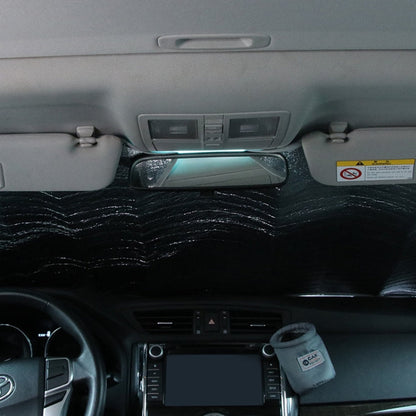 SHUNWEI 2 Pare-soleil de pare-brise avant de voiture Protection solaire d'été et panneau d'isolation thermique, Taille : R-3921 140x70cm (Berline)