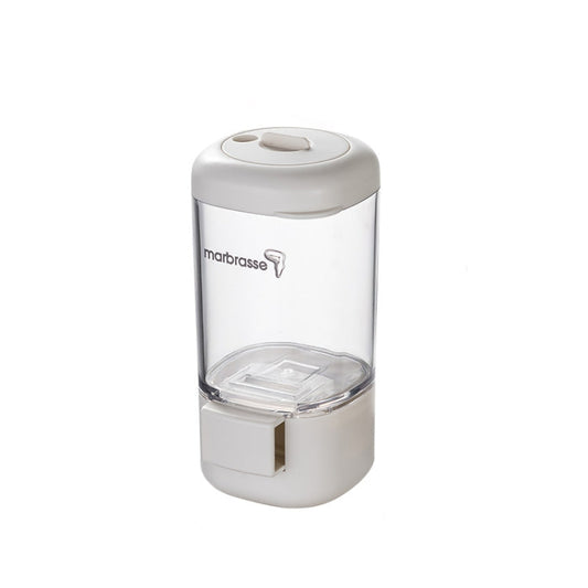 Marbrasse Metering Seasoning Box Pressing Type Seasoning Bottle Rotary Sealing Household Kitchen Seasoning Can, Specification: Single