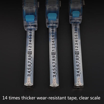 Mètre ruban en acier inoxydable ZHCY CY-0107, antichute, étanche et antirouille, taille : 7,5 m x 25 mm