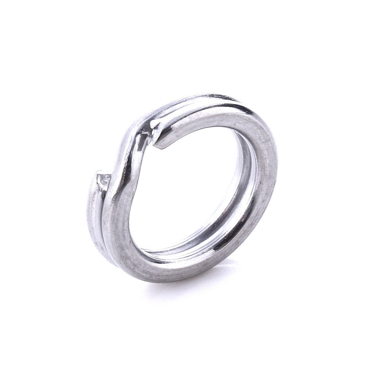 8mm  HENGJIA SS010 50pcs /Pack Stainless Steel Flat Ring Fishing Space Fittings