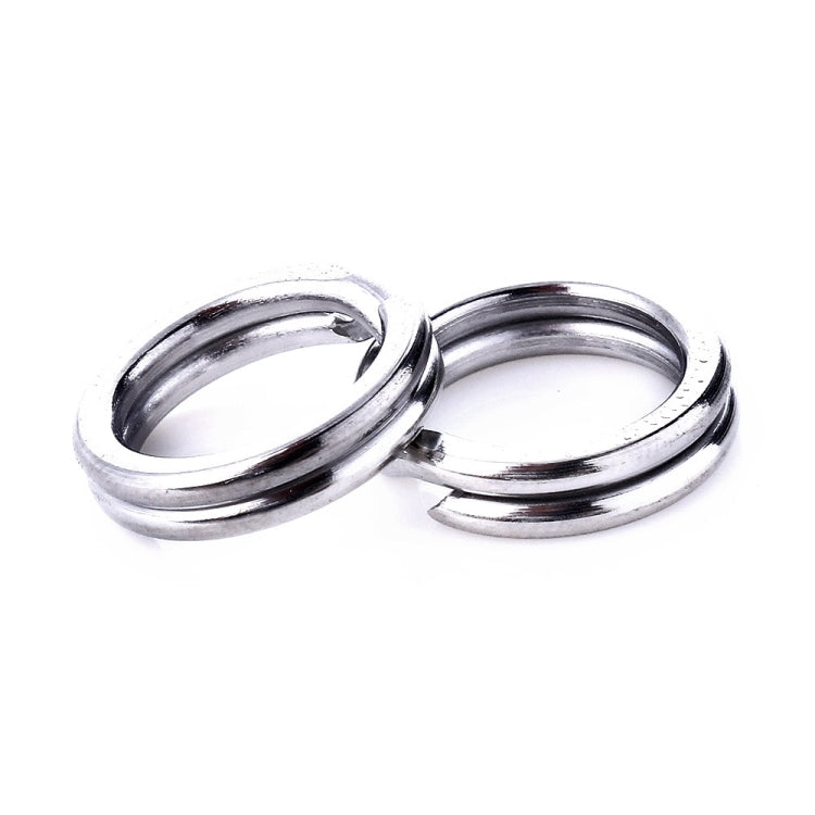 8mm  HENGJIA SS010 50pcs /Pack Stainless Steel Flat Ring Fishing Space Fittings