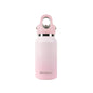 REVOMAX Stainless Steel Vacuum Flask Outdoor Car Vacuum Flask, Capacity： 266ml (Cherry Pink)