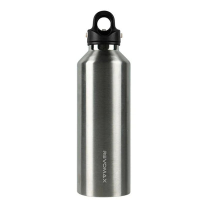 REVOMAX Stainless Steel Vacuum Flask Outdoor Car Vacuum Flask, Capacity： 950ml (Space Ash)