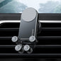 Oatsbasf Car Gravity Metal Bracket Scalable and Stable Mobile Phone Bracket Folding Screen Mobile Phone Exclusive Car Bracket(Outlet Black)