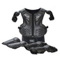 Gilet de protection pour enfant GHOST RACING (noir) - équipement de protection moto, gilet de sécurité, genouillères, coudières