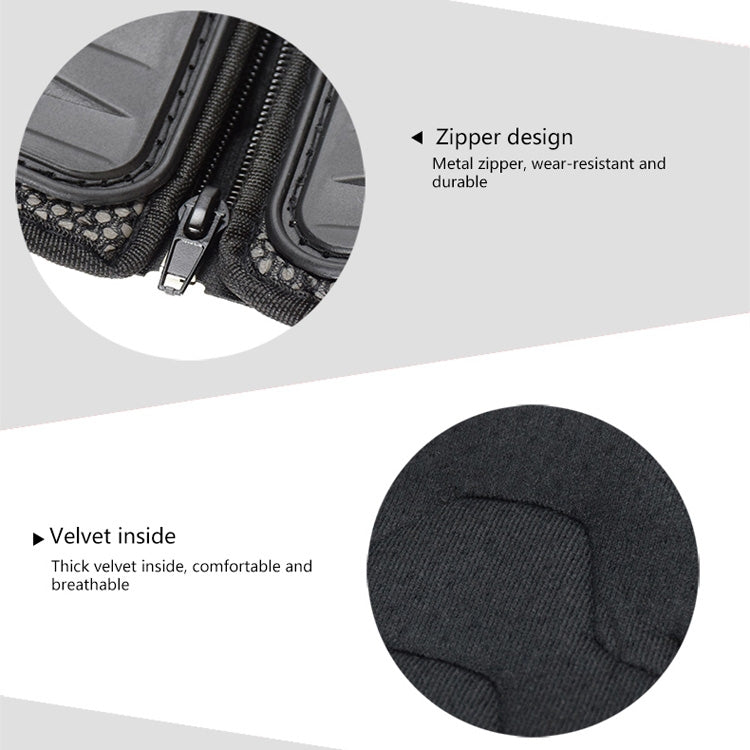 Gilet de protection pour enfant GHOST RACING (noir) - équipement de protection moto, gilet de sécurité, genouillères, coudières