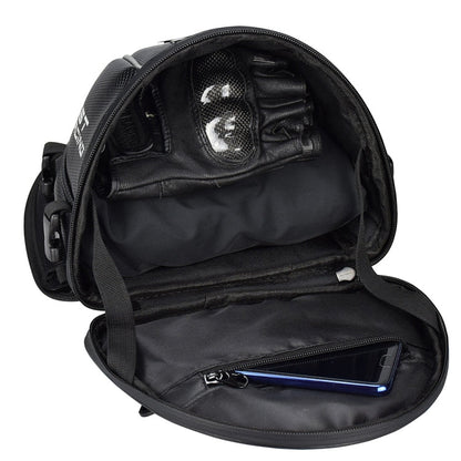 GHOST RACING GR-CWB04 Motorcycle Riding Bag Locomotive Back Bag(Black)