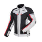 GHOST RACING GR-Y07 Veste de Moto Cyclisme Quatre Saisons Locomotive Course Tissu Anti-Chute, Taille : M (Gris clair)