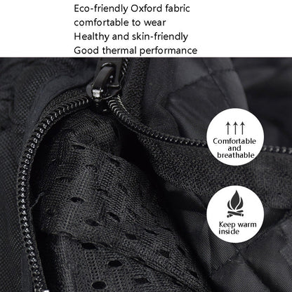GHOST RACING GR-K06 Motorcycle Riding Trousers Racing Motorcycle Anti-Fall Windproof Keep Warm Pants, Size: XXXXL(Black)