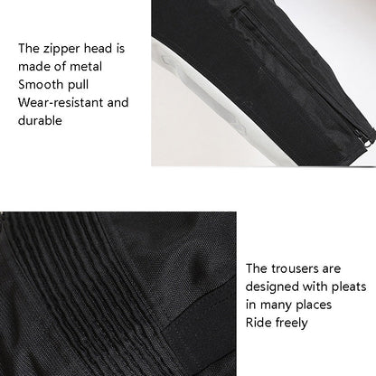GHOST RACING GR-K06 Pantalon de moto, course, anti-chute, coupe-vent, chaud, Taille : M(Gris)