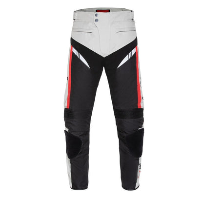GHOST RACING GR-K06 Motorcycle Riding Trousers Racing Motorcycle Anti-Fall Windproof Keep Warm Pants, Size: L(Grey)