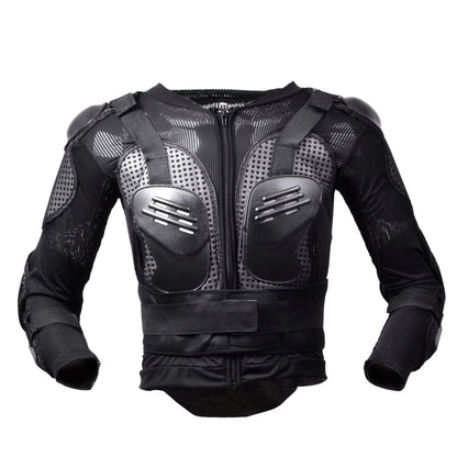 Combinaison de protection de moto GHOST RACING F060, équipement de protection pour la poitrine, coudières, protection contre les chutes, taille : XL (noir)
