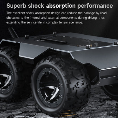 Waveshare WAVE ROVER Flexible Expandable 4WD Mobile Robot Chassis, Onboard ESP32 Module(EU Plug)