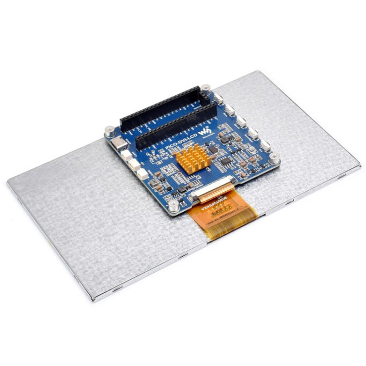 7 Inch Waveshare For Raspberry Pi Pico 1024×600 Pixel IPS Panel DVI Display Module
