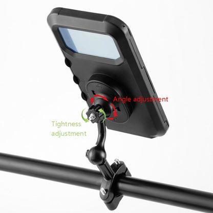 CYCLINGBOX BG-2937 Support de Téléphone Portable Vélo Sac Étanche Navigation de Simulation Cadre de Téléphone Portable (Noir)