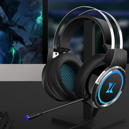 Heir Audio Head-Mounted Gaming Wired Headset With Microphone, Colour: X8 Mobile / Notebook Upgrade (Black)