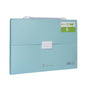 ChuangSheng A4 Hand Ventilation Piano Bag Student Document Storage Plastic Folder(8036 Light Green)