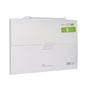 ChuangSheng A4 Hand Ventilation Piano Bag Student Document Storage Plastic Folder(8036 White)