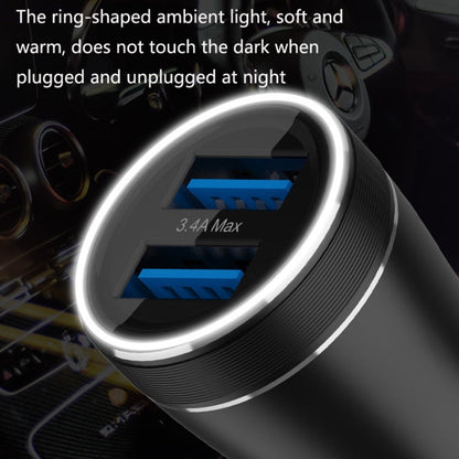 QIAKEY BK918 Dual Ports Fast Charge Car Charger