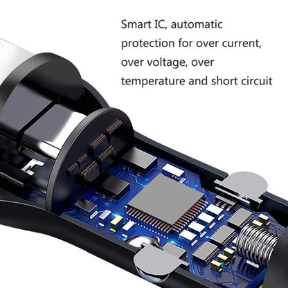 Chargeur de voiture à charge rapide double port QIAKEY BK919