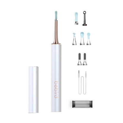 Kit de cure-oreilles intelligent lumineux visible Bebird T15 (blanc aube)
