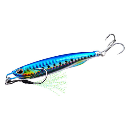 PROBEROS LF103 Simulation Metal Sea Fishing Bait, Specification: 60g(H With Hook)