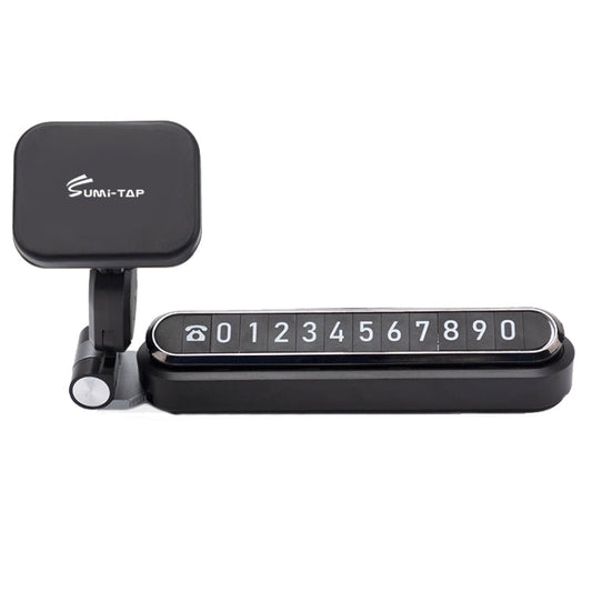 Support Téléphone Magnétique 3-en-1 Sumi-tap Stp-0058 pour Voiture (Noir)