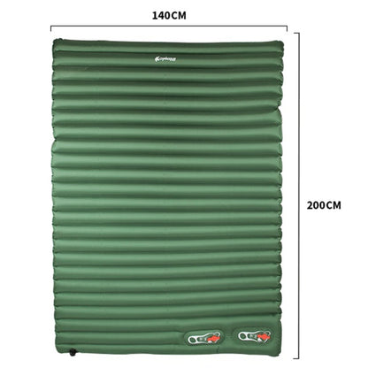 CHANODUG 4028 Outdoor Camping Double TPU Inflatable Mattress(Green)
