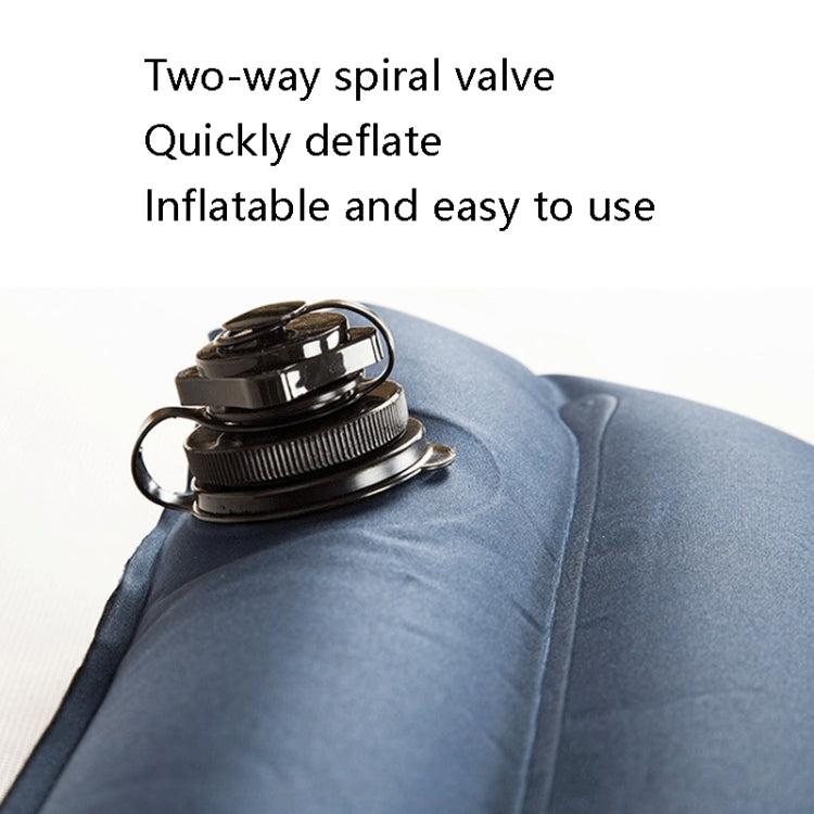 CHANODUG 4028 Outdoor Camping Double TPU Inflatable Mattress(Green)