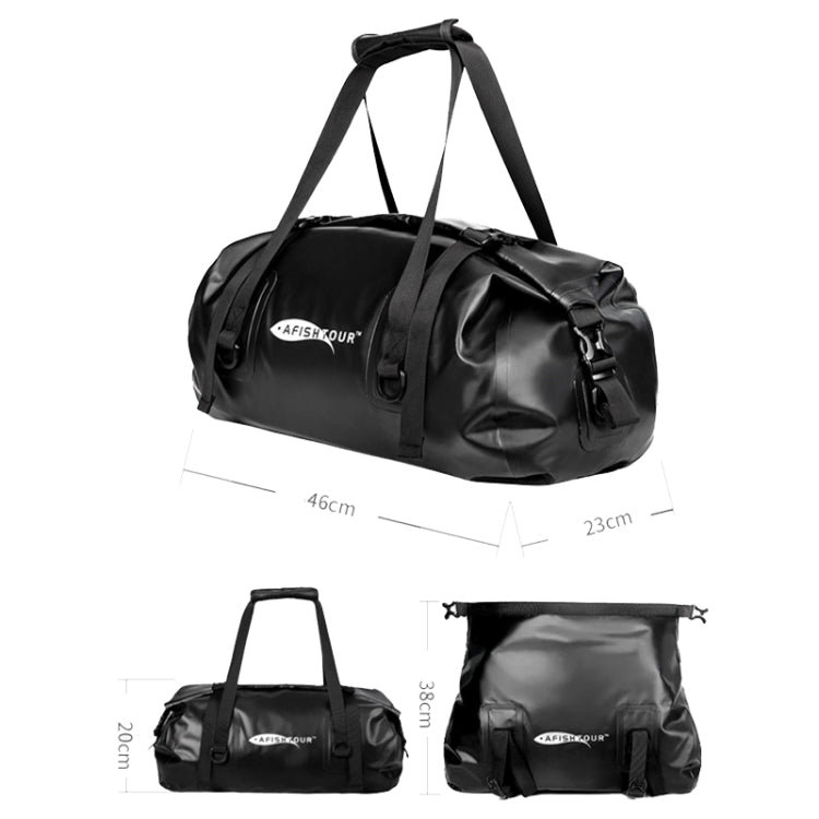 AFISHTOUR FW2066 20L Outdoor Sports Bike Rear Rack Bag(Black)