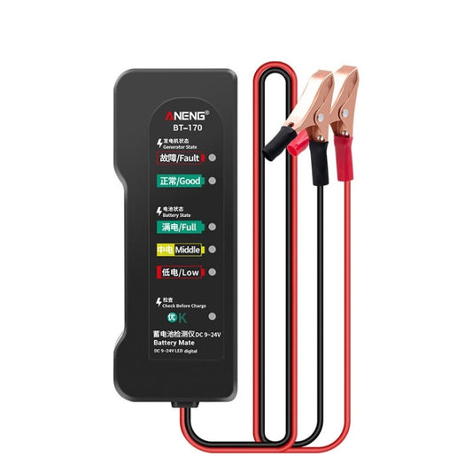 Testeur de batterie de véhicule électrique ANENG BT-170 12 V