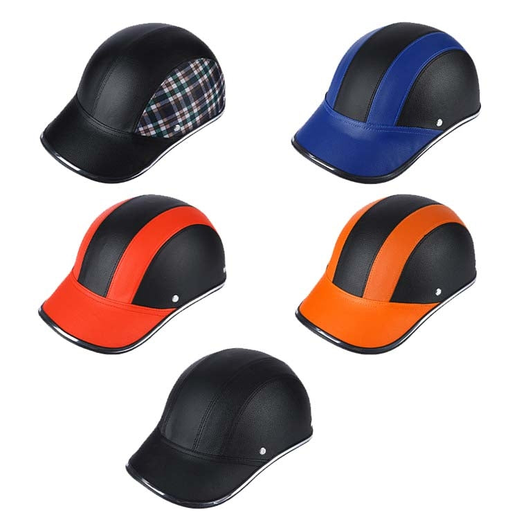 BSDDP A0322 Summer Half Helmet Lightweight Safety Helmet(Orange)