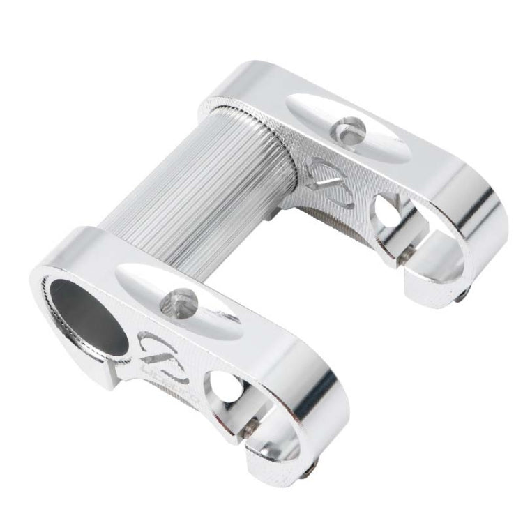 LitePro S95 Folding Bike Hollow Double Stem(Silver)