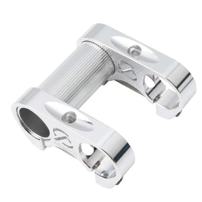 LitePro S95 Folding Bike Hollow Double Stem(Silver)